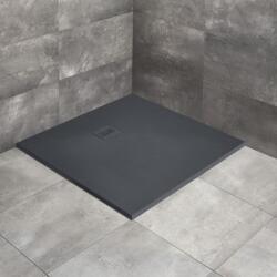 Radaway Cadita dus compozit patrata Radaway Kyntos C 90x90 cm antracit (HKC9090-64)