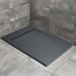 Radaway Cadita dus compozit dreptunghiulara Radaway Teos F 150x80 cm antracit (HTF15080-64)
