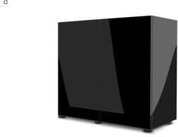 AQUAEL Cabinet Glossy Black - szekrény (fényes, fekete) 80x35 (mélység ajtóval) x73 (112932)