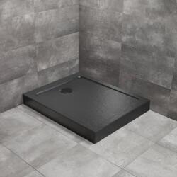 Radaway Cadita dus dreptunghiulara Radaway Doros F Compact Stone 150x90 cm acril negru (SDRFP1690-05-54S)