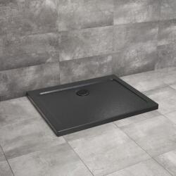 Radaway Cadita dus dreptunghiulara Radaway Doros D Stone 130x90 cm acril negru (SDRD1390-01-54S)