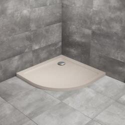 Radaway Cadita dus semirotunda Radaway Doros A Stone 80x80 cm acril casmir (SDRA8080-01-84S)
