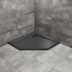 Radaway Cadita dus pentagonala Radaway Doros PT Stone 80x80 cm acril negru (SDRPT8080-01-54S)