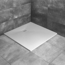 Radaway Cadita dus compozit patrata Radaway Kyntos C 100x100 cm alb (HKC8080-04)