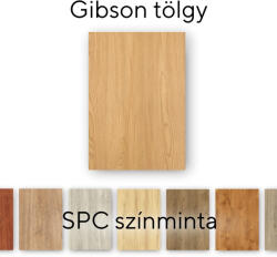  Leziter Gibson tölgy Vinyl SPC padló minta/db (GIT-MINT) - aquamixwebaruhaz