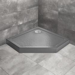 Radaway Cadita dus pentagonala Radaway Doros PT Compact Stone 80x80 cm acril antracit (SDRPT8080-05-64S)