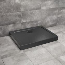 Radaway Cadita dus dreptunghiulara Radaway Doros D Compact Stone 100x80 cm acril negru (SDRD1080-05-54S)