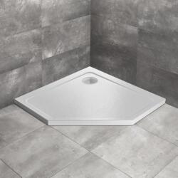 Radaway Cadita dus pentagonala Radaway Doros PT Stone 90x90 cm acril alb (SDRPT9090-01-04S)