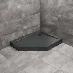 Radaway Cadita dus pentagonala Radaway Doros PT E Compact Stone 90x80 cm acril negru dreapta (SDRPTP9080-05-54SR)