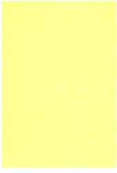 Pentart Dekorgumi A/4 - Citromsárga - 2 mm (14030)