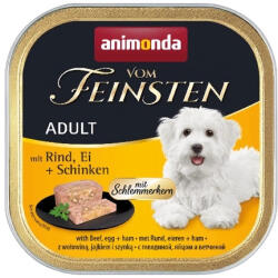 Animonda Animonda Dog Vom Feinsten Adult Marhahús, Tojás és Sonka 24x150g