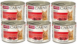 Animonda Animonda Cat Carny Adult Marhahús 6x200g