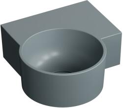 Omnires Ovo M+ mosdótál 33x34 cm sarok klasszikus-mosdótálak szürke/kő matt OVO335UWPAG (OVO335UWPAG)
