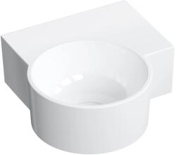 Omnires Ovo M+ mosdótál 33x34 cm sarok klasszikus-mosdótálak fehér fényes OVO335UWPBP (OVO335UWPBP)