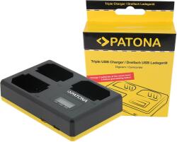Patona PT1922 Foto Triple Sony NP-FZ100 Akkumulátor töltő + LCD Kijelző (PT1922) (PT1922)