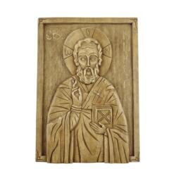  Дърворезбована икона на Свети Никола (5488)