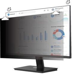 V7 PS215W9AM 16: 9 21, 5" Mágneses Betekintésvédelmi monitorszűrő - Fekete (PS215W9AM) (PS215W9AM)
