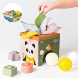 Taf Toys Образователна играчка Taf Toys - Мултисензорен куб с активности (TT13645)