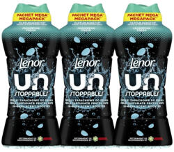 Lenor INGYENES SZÁLLÍTÁS - Lenor Unstoppables Fresh illatgyöngy 3x735 g (180 mosás)