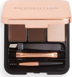 Make Up Revolution REVOLUTION Brow Sculpt Kit Dark 2.2 g (7376408) (7376408)