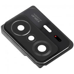 Aftermarket Piese si componente Geam Camera Spate Xiaomi 11T / 11T Pro, cu Rama, Negru (gcam/ram/xi/mi/11T/Pro/n) - pcone