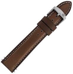 Zeppelin Curea din piele Zeppelin 20 mm - Maro închis