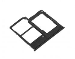 Aftermarket Piese si componente Suport SIM - Card Samsung Galaxy A20e A202, Dual SIM, Negru (supsim/a202d/n) - pcone