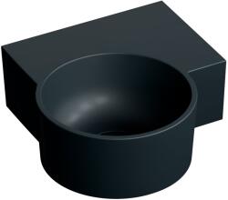 Omnires Ovo M+ mosdótál 33x34 cm sarok klasszikus-mosdótálak fekete OVO335UWPBLV (OVO335UWPBLV)