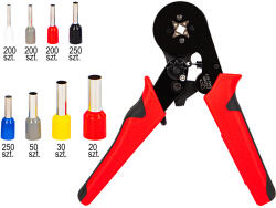 Xtreme Clește de sertizare pentru manșoane YAC-8 + set de conectori (19-101-) Cleste