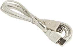  USB kábel A-A 1, 5m fehér-zöld (66-019)