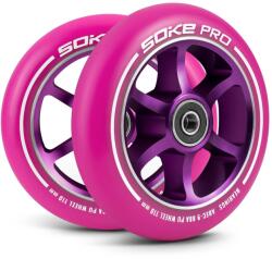 SOKE Kerekek freestyle robogóhoz SOKE EVO 110mm 88A rózsaszín 2db (803202)