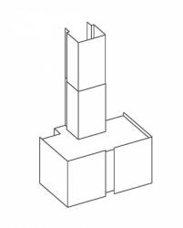 Falmec OUTLET - Páraelszívó MIRABILIA Square 97 inox T80 LED elszívótest - Kifutó termék! (MKCJSN97-E50P2-ZZZI491F)