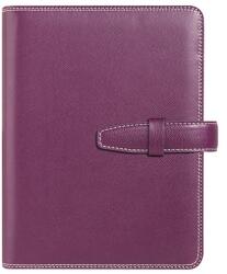 SATURNUS Gyűrűs kalendárium SATURNUS L228 sárga lapos lila műbőr 2026 (SL228-00L) - vectraline