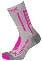 SherpaX /Apasox Everest zokni, rózsaszín