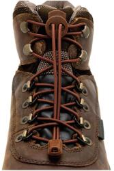 LOCK LACES túracipőfűzők, sötétbarna