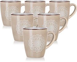 BANQUET Set de căni Banquet Shape 400 ml, 6 buc