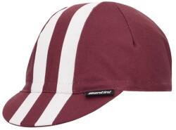 Santini Bengal futársapka, bordó - fehér csíkos