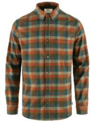 Fjällräven Lappland Stretch Flannel Shirt Men Cămașă cu mânecă lungă Laurel Green-Autumn Leaf M
