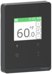 Schneider Electric Capac, ecran tactil, 4 butoane lumina/jaluzea, negru optim (SXWSC4XSELXB)