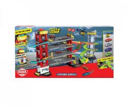 Dickie Toys Óriás Parkolóház 52 cm, 5 Autóval (203339000) - liliputjatek