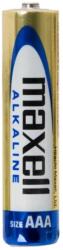 Maxell higany- és kadmiummentes alkáli AAA mikroceruza elem - 4db/csomag