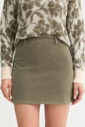 United Colors of Benetton kordbársony szoknya - zöld 36