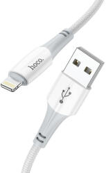  Cable USB A to Lightning Hoco 2, 4A 1 m X70 white (6931474760425)