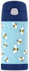 Thermos Termos Thermos pentru copii cu pai, 355 ml, honey bees