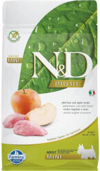 N&D Prime Mini Adult Gabonamentes Száraz Kutyatáp (Vaddisznó és Alma) - 800 g