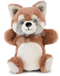 Histoire d'Ours Plüss vörös macskamedve kesztyűbáb The Glue Pots Red Panda Puppet Histoire d’ Ours narancssárga 24 cm 0 hó-tól (HO3374)