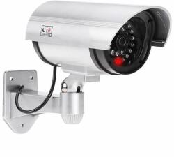 Europe CA-11 ezüst színű villogó ledes álkamera (CA-11)