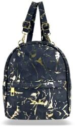 ZELLIA Női Hátizsák Zlb301 Sötét Kék-Arany - Leaf - (ZLK-zlb301-78034372)