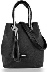 ZELLIA Női Válltáska C200 Fekete - Rimini 2 - (ZLK-c200-71142043)