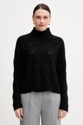 Benetton pulóver gyapjúkeverékből - fekete L - answear - 30 990 Ft